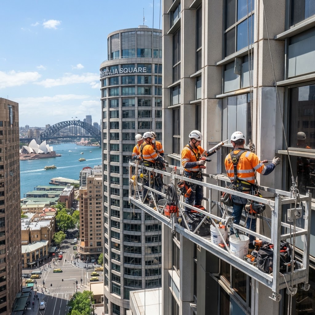 building maintenance Sydney - Redford Constructions commercial building repair team