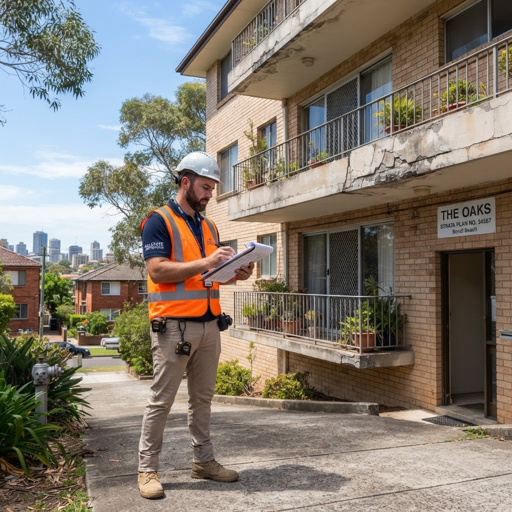 Building maintenance inspection report Sydney — Redford Constructions strata contractor